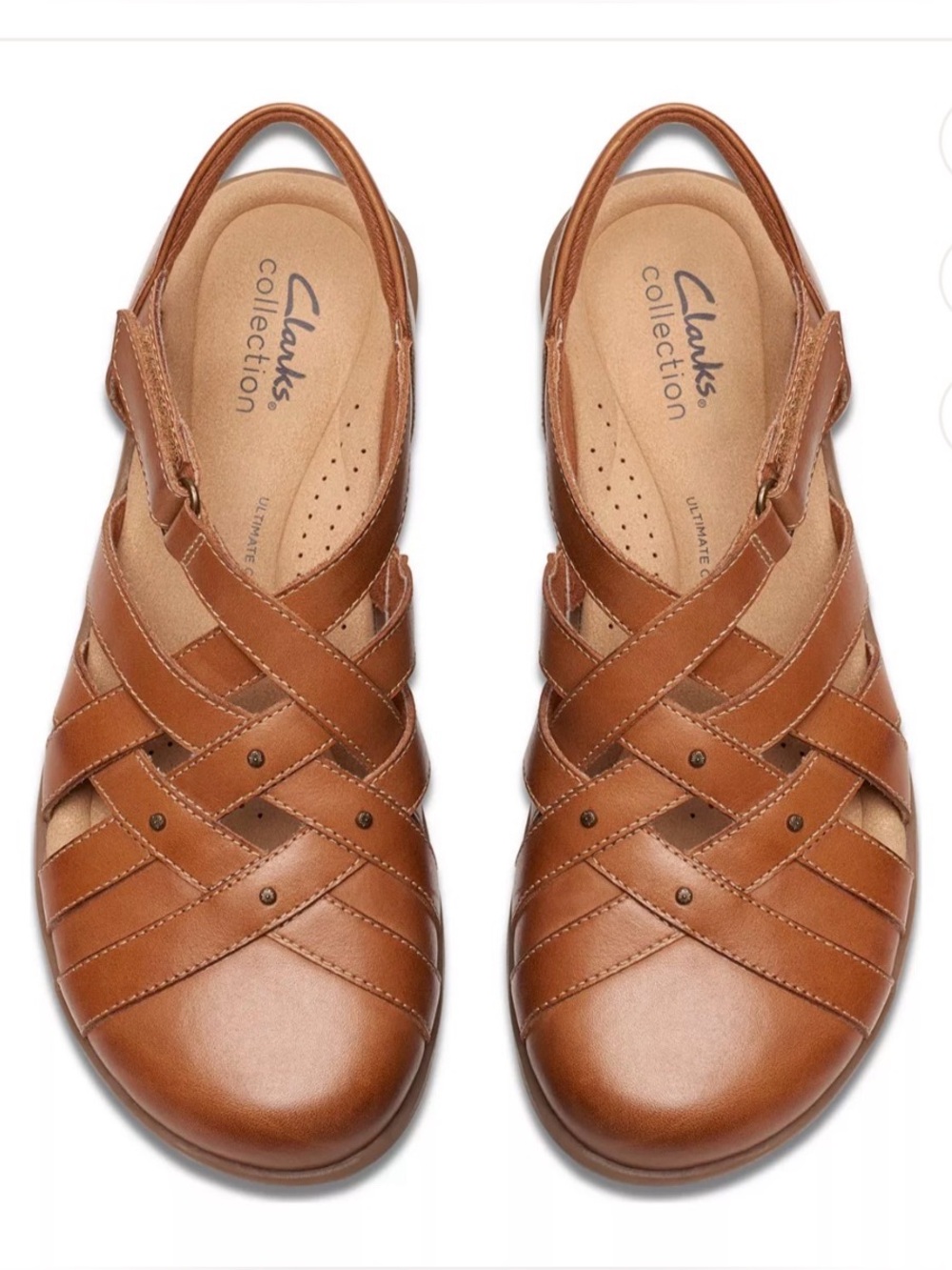 Clarks Elizabelle Sea Women’s Leather Fisherman Sandals